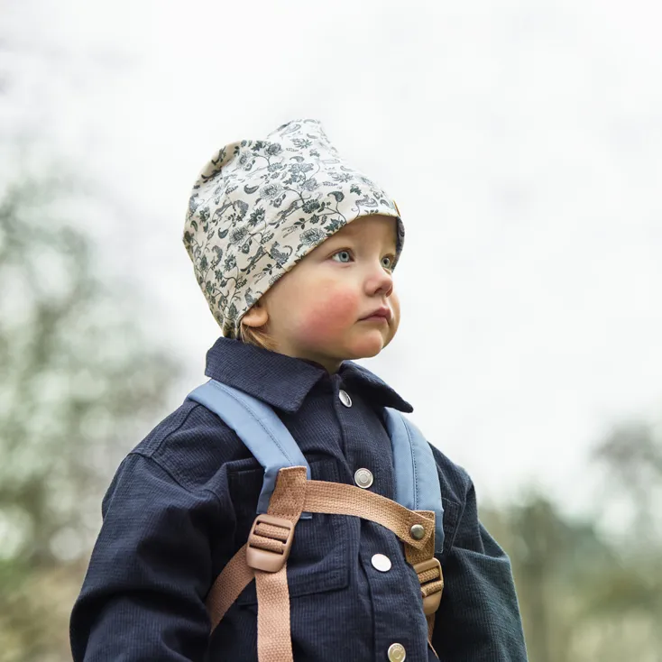 Elodie Light Beanie Garden Leo Toile 2-3yr