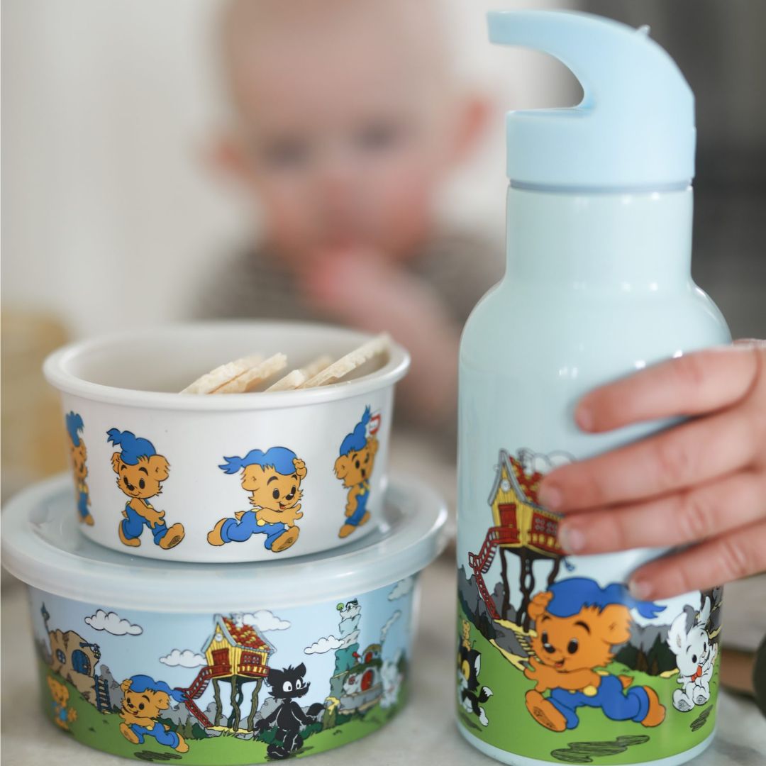 Rätt Start Bamse, Vandflaske, motiv