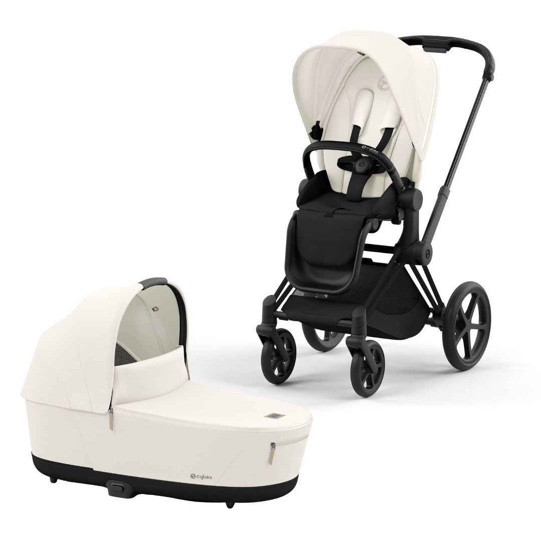 Cybex ePriam klapvogn Off White