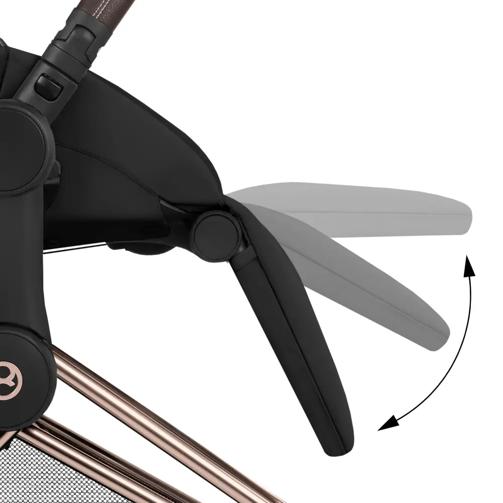 Cybex ePriam barnevogn Rosegold/Sepia Black