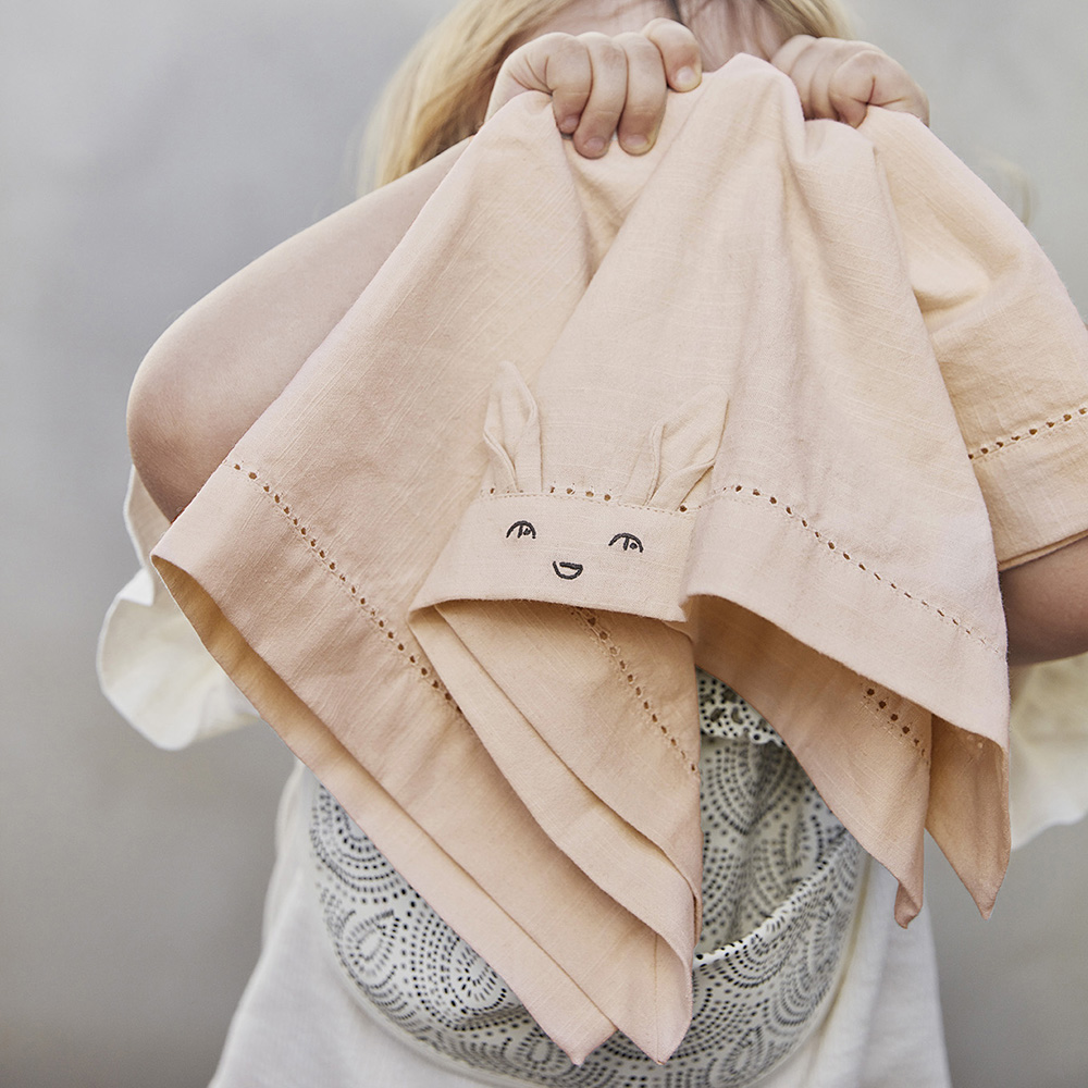 Elodie servietter 2-pak Faded Rose / Powder Pink