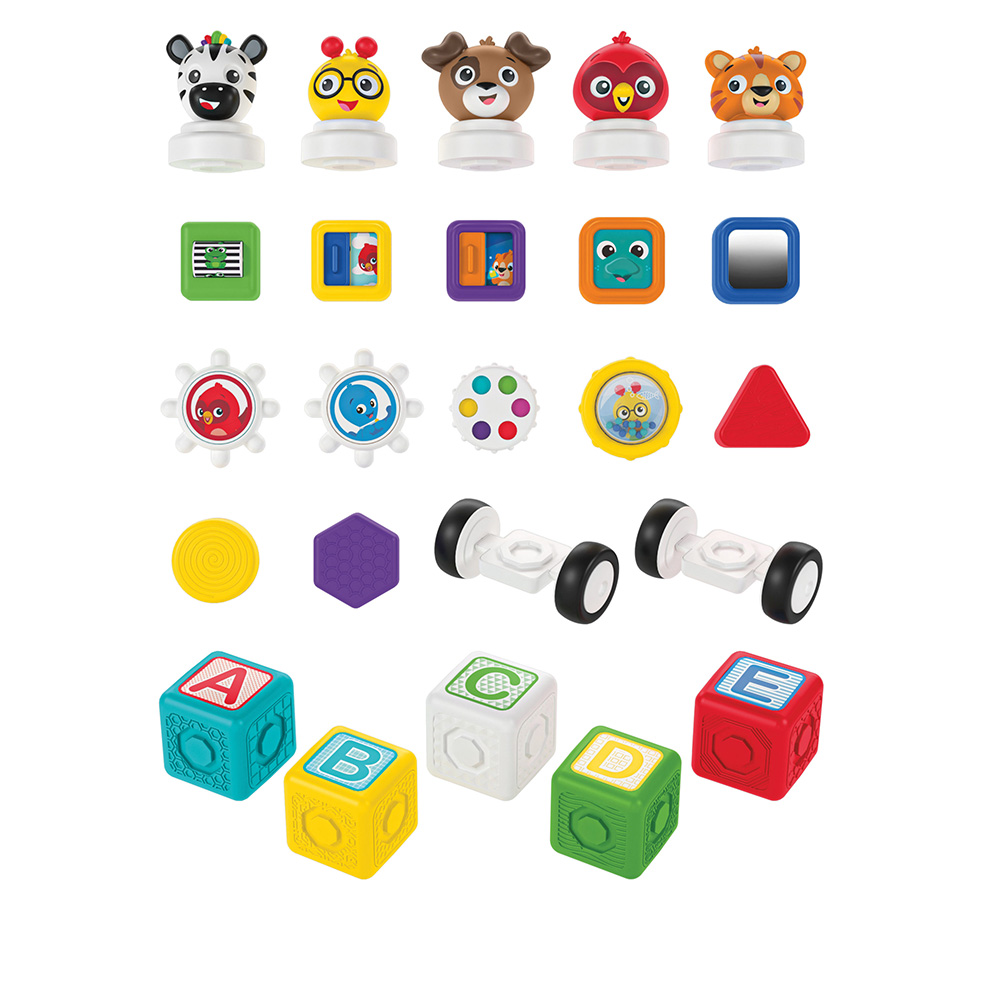  Baby Einstein aktivitetslegetøj magnetiske blokke