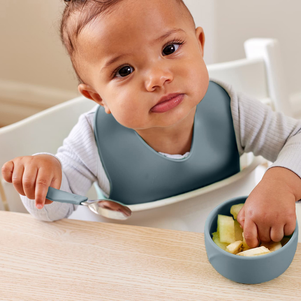 Everyday Baby silikoneskål 2-pak Harmony Green