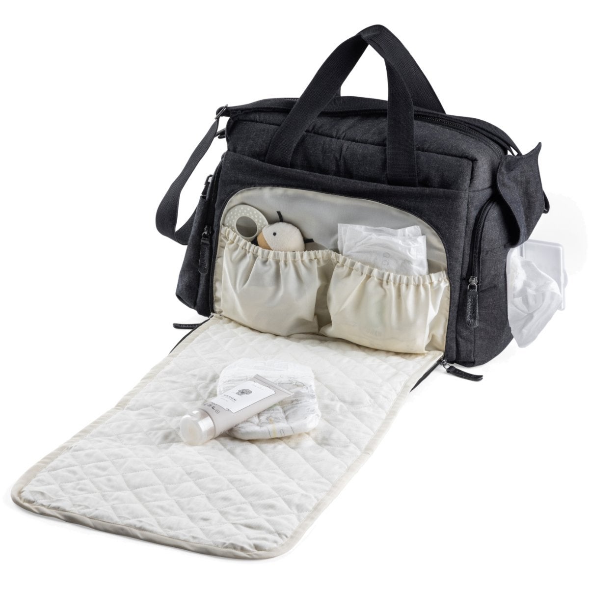 Sebra On-the-go pusletaske dark grey melange