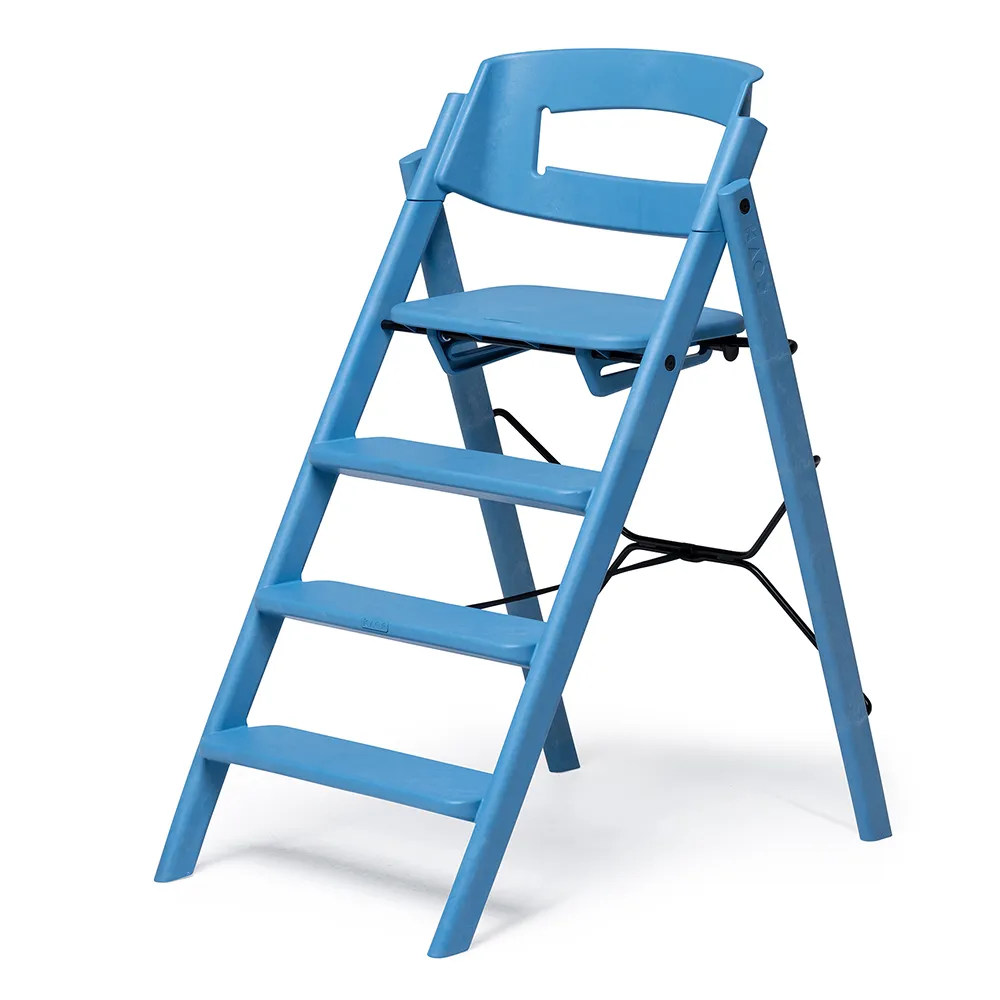Kaos Klapp Højstol genbrugsplast Swedish Blue