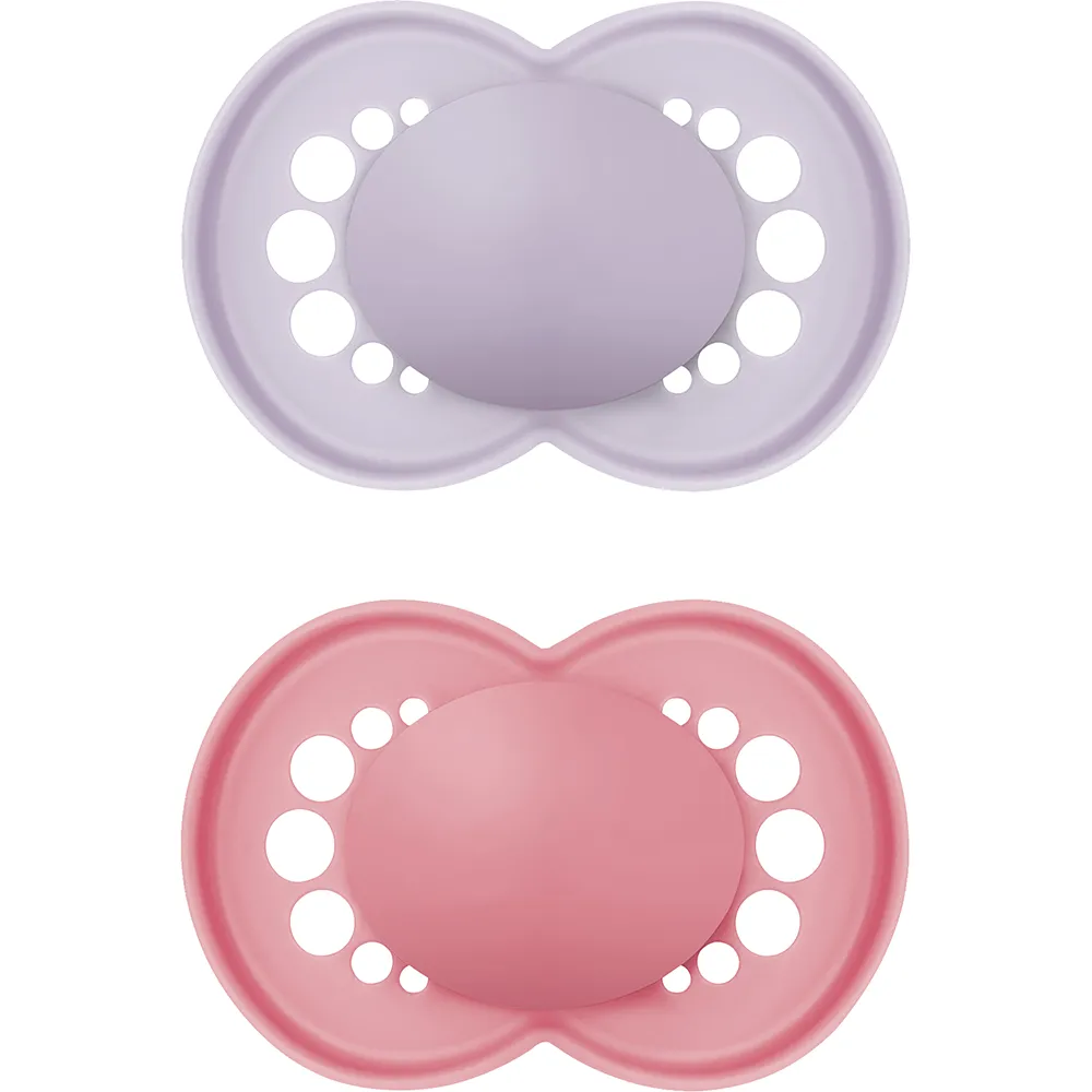 MAM Original Silikone 16–36m Unprinted Rosa