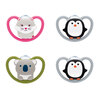 NUK sutteflaske 6-18m Space Limited Edition Monochrome