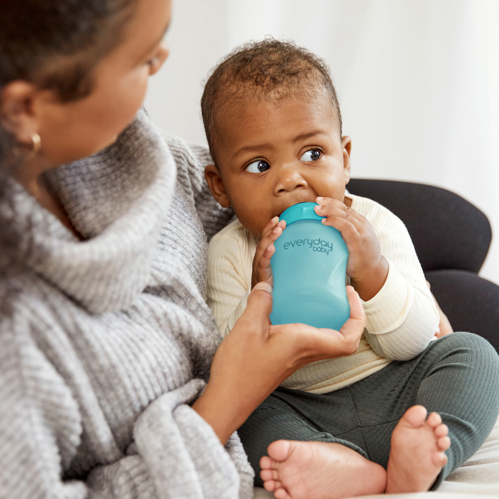 Everyday baby varmefølende sutteflaske - 150ml turkis