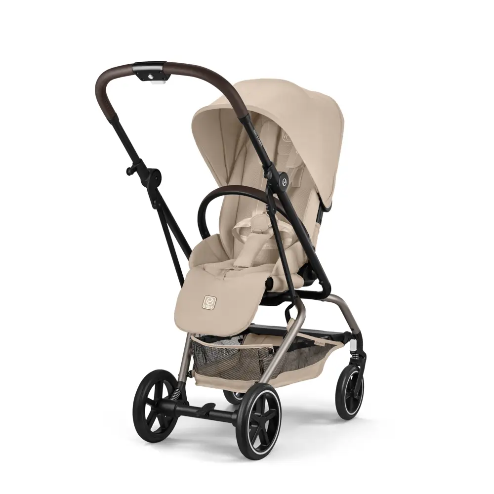 Cybex EEZY S TWIST klapvogn + 2 TPE Almond Beige