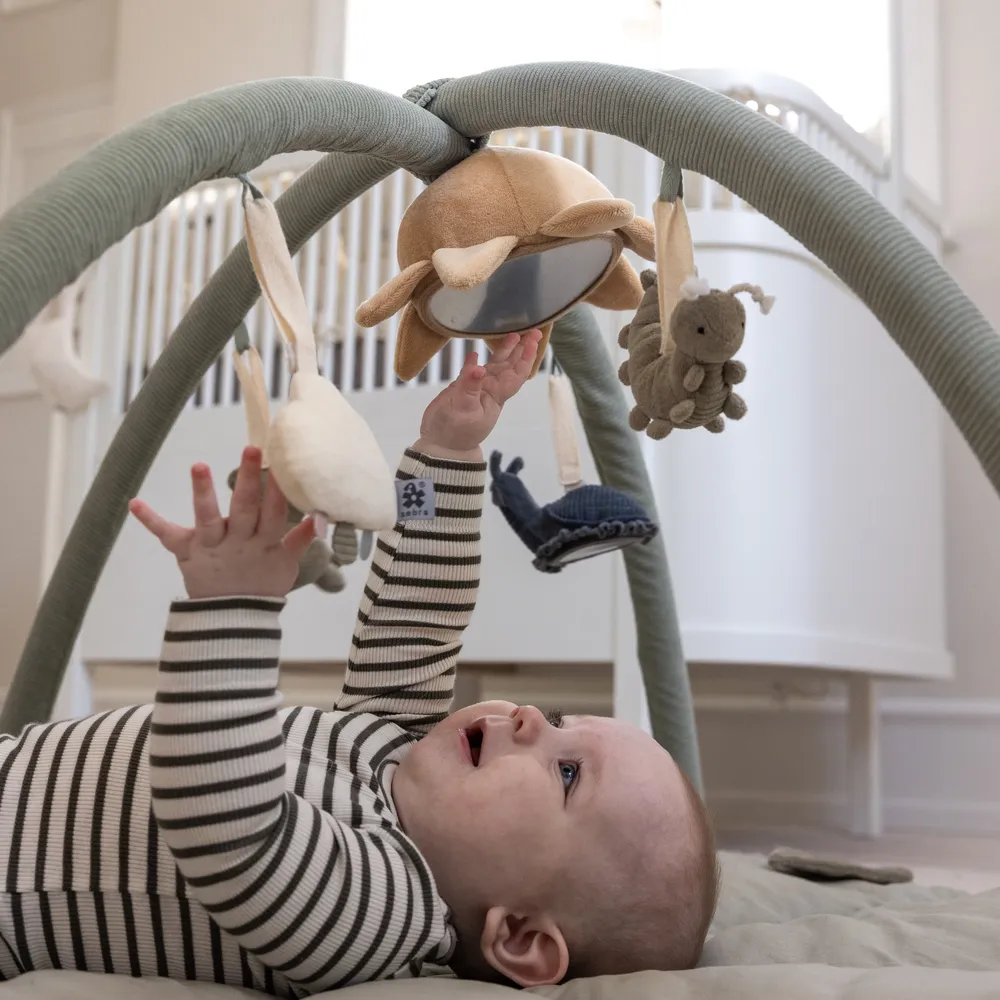 Sebra Aktivitetslegetøj 3 stk frø/bi/snegl