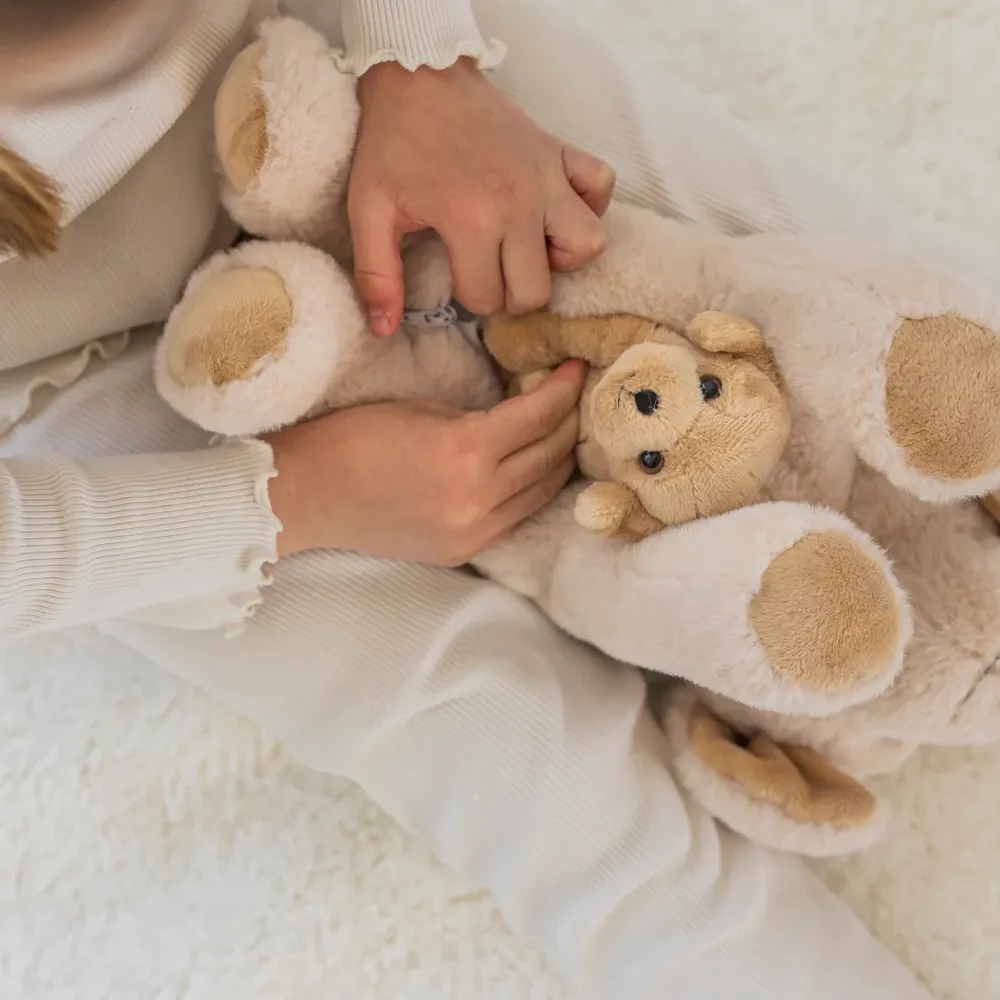 Teddykompaniet Hunden Tess med hvalp