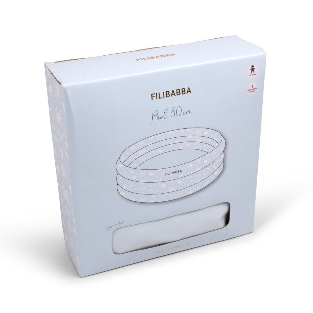 Filibabba Børnepool 80 cm Alfie Nordic Ocean Mono