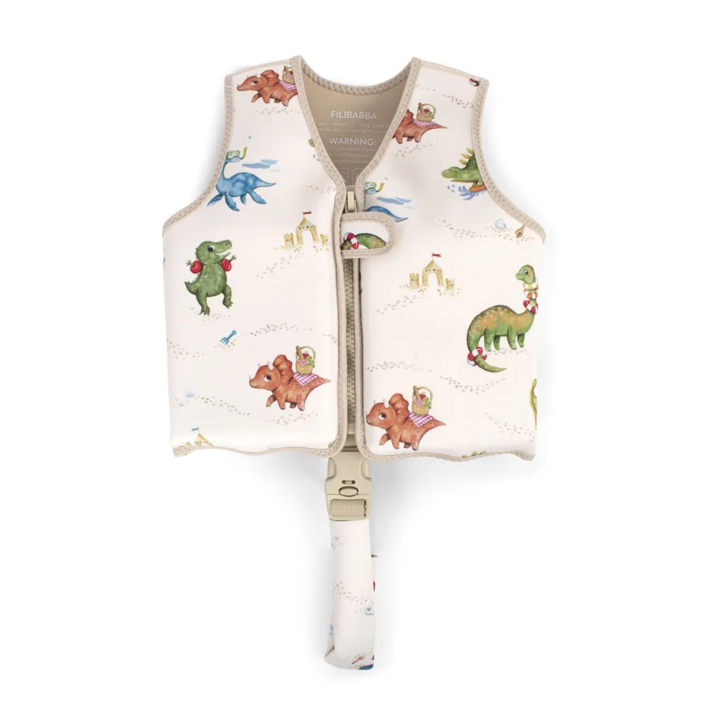 Filibabba Svømmevest 2-4 år - Dino Beach
