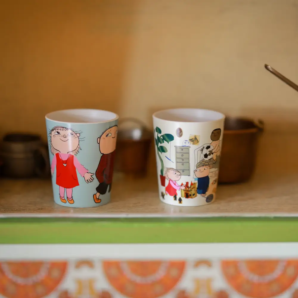 Rätt Start Alfons Åberg Tumbler krus venner