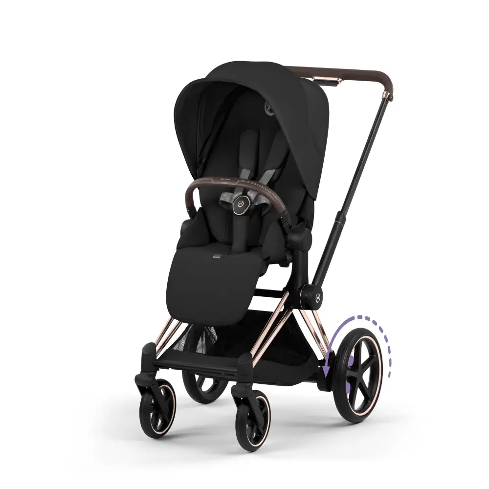 Cybex ePriam barnevogn Rosegold/Sepia Black