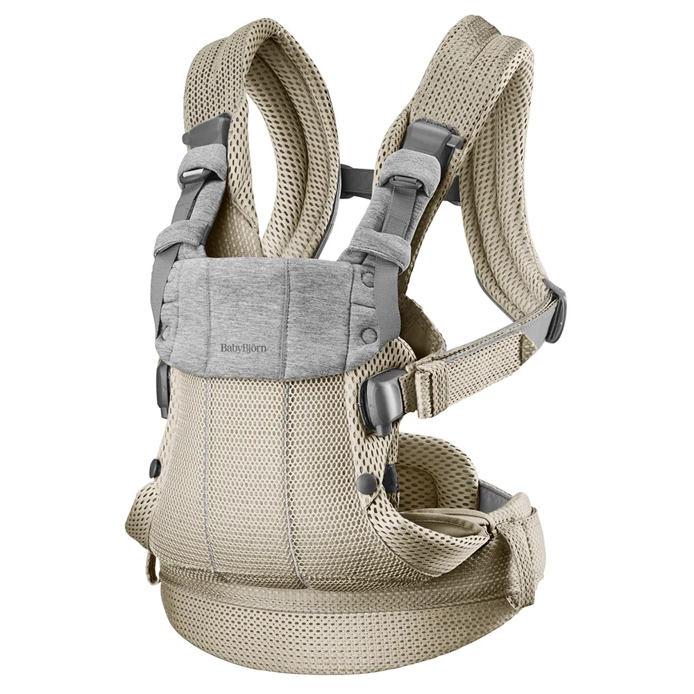 Babybjörn bæresele Harmony 3D Mesh Grey Beige