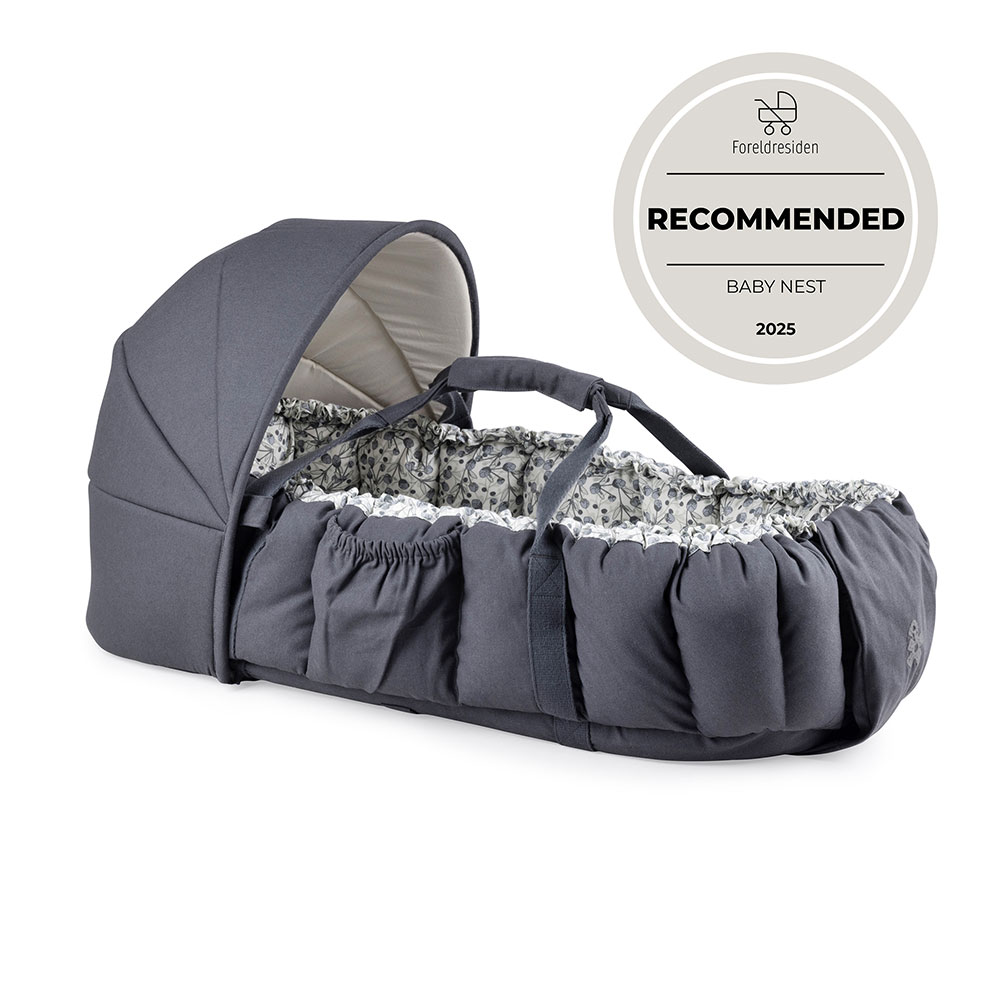 Sebra solsejl til 3-i-1 Babynest blue olive