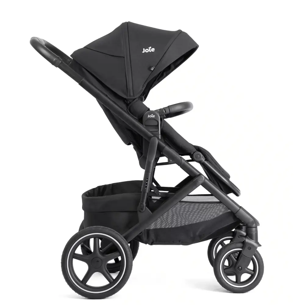 Joie Elara med RC klapvogn med adaptere og pusletaske Raven