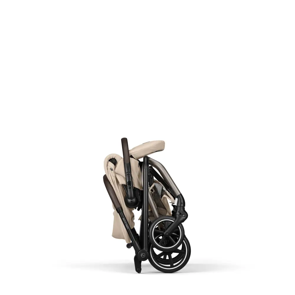 Cybex EEZY S TWIST klapvogn + 2 TPE Almond Beige