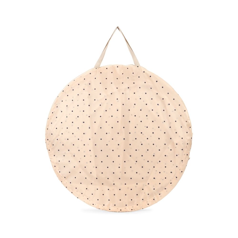 Konges Sløjd Beach Tent Pop Up Uv 50+ Navy Dots-One Size