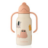 Liewood Kimmie vandflaske 250 ml Cats and Dogs / Sandy