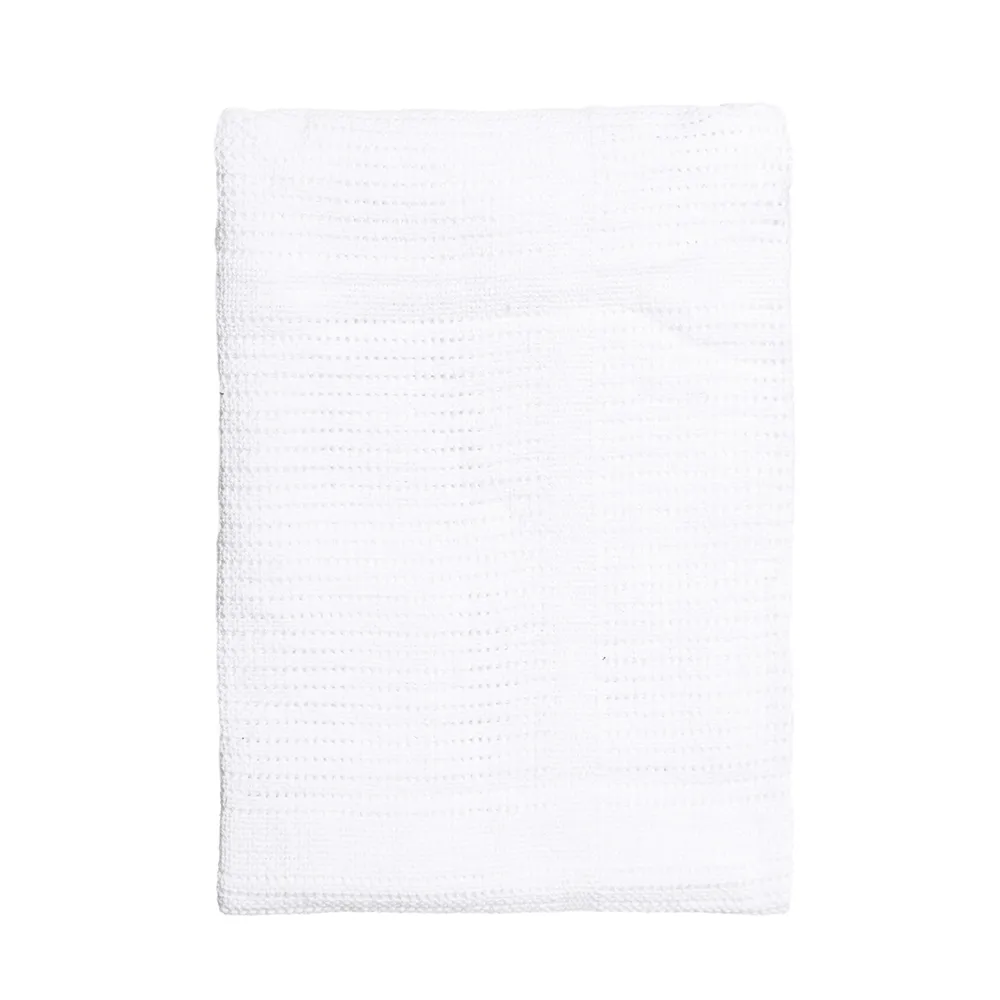 Fresh Kid Grid tæppe hvid