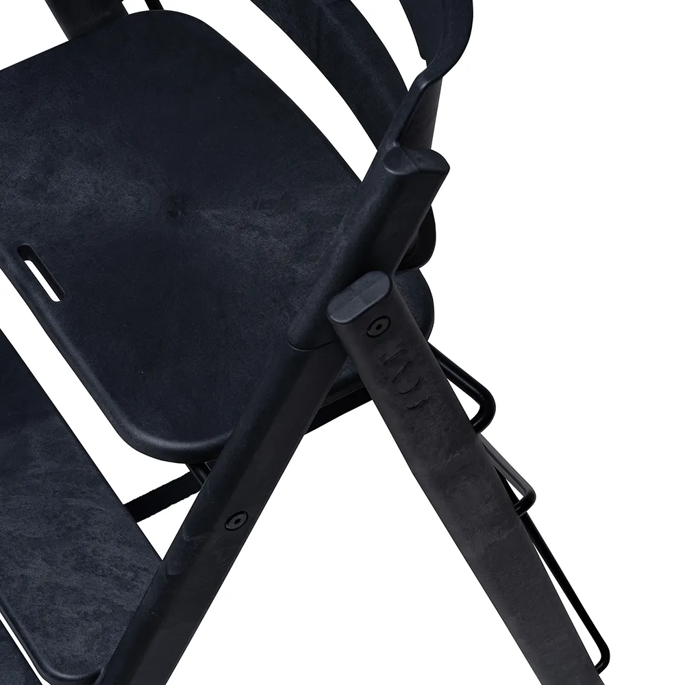 Kaos Klapp Højstol genbrugsplast Charcoal Black
