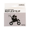 Addbaby Reflekterende tape 0,5m Grå