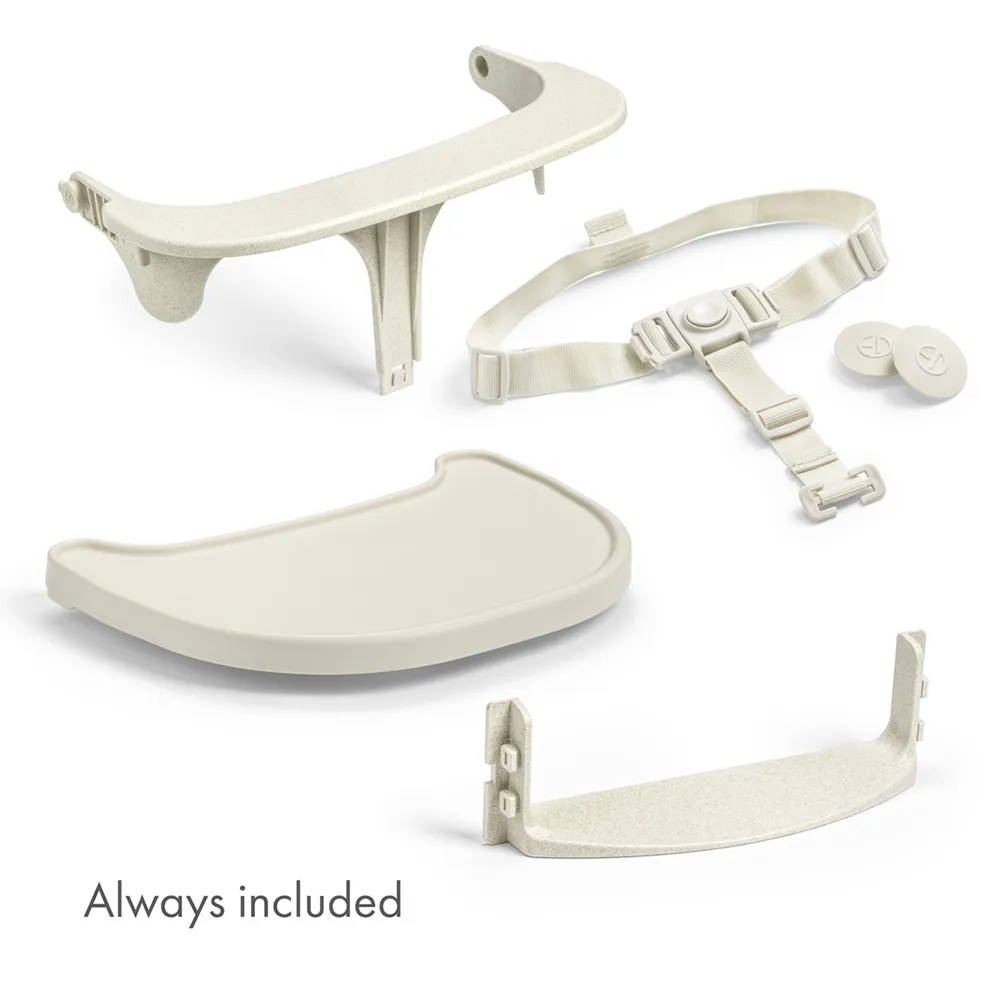Elodie GRACE High Chair Vanilla White
