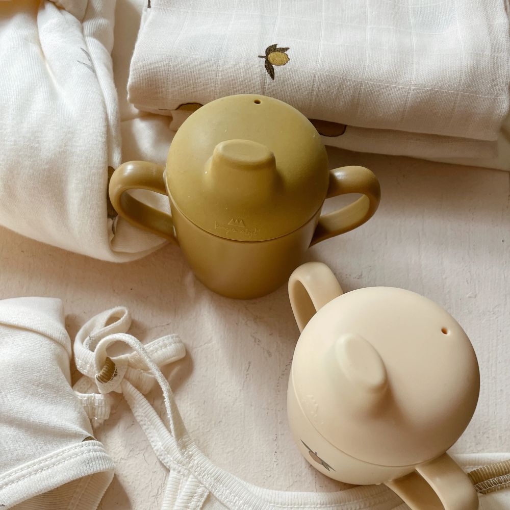 Konges Sløjd 2 Pack Sippy Cup Lemon-One Size