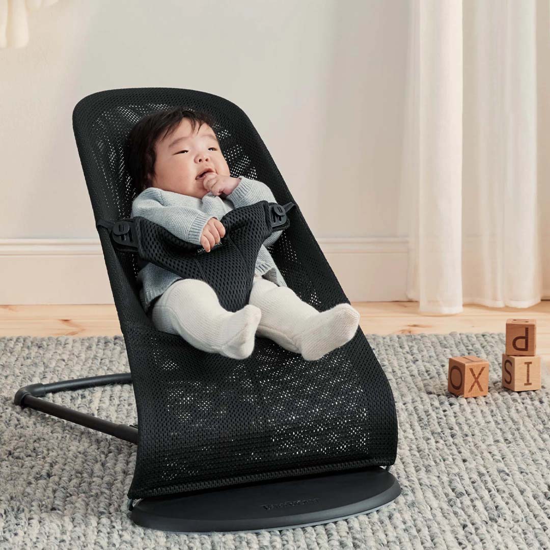 BabyBjörn Babysitter Bliss, Mesh, Sort