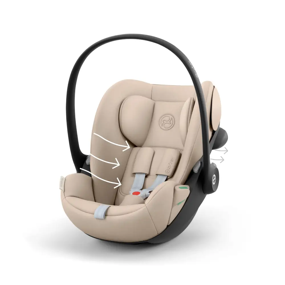 Cybex Cloud G3 i-Size babysæde Almond Beige