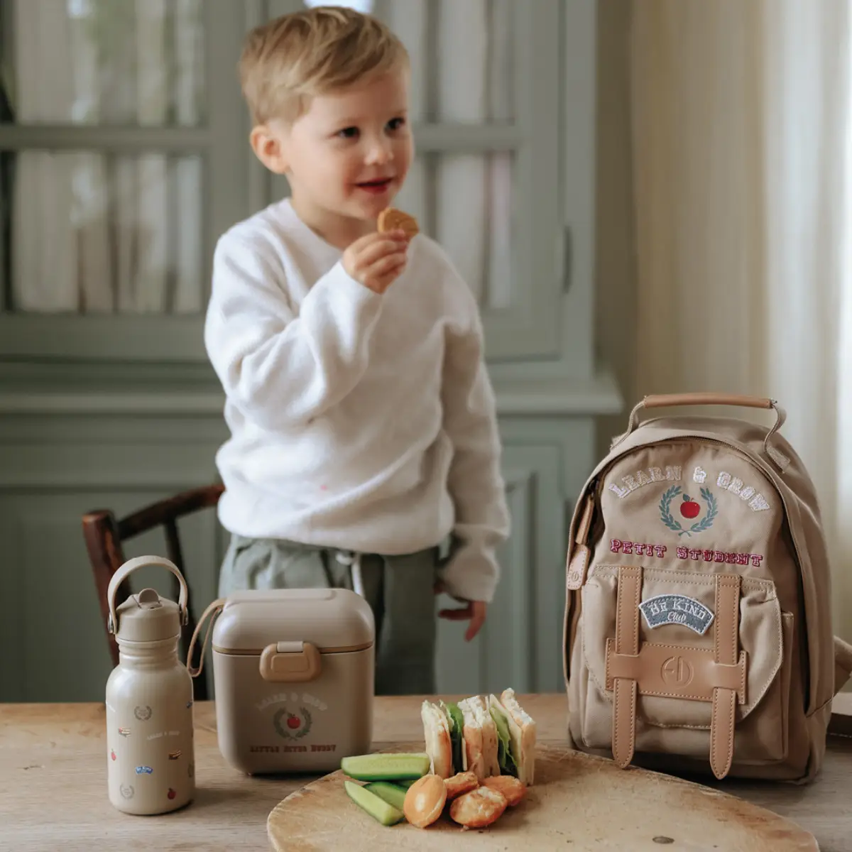 Elodie Details mad- og snackboks Learn & Grow