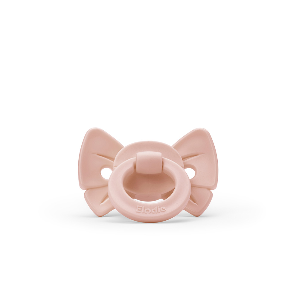Elodie Binky Bow- Misty Pink 3+ m
