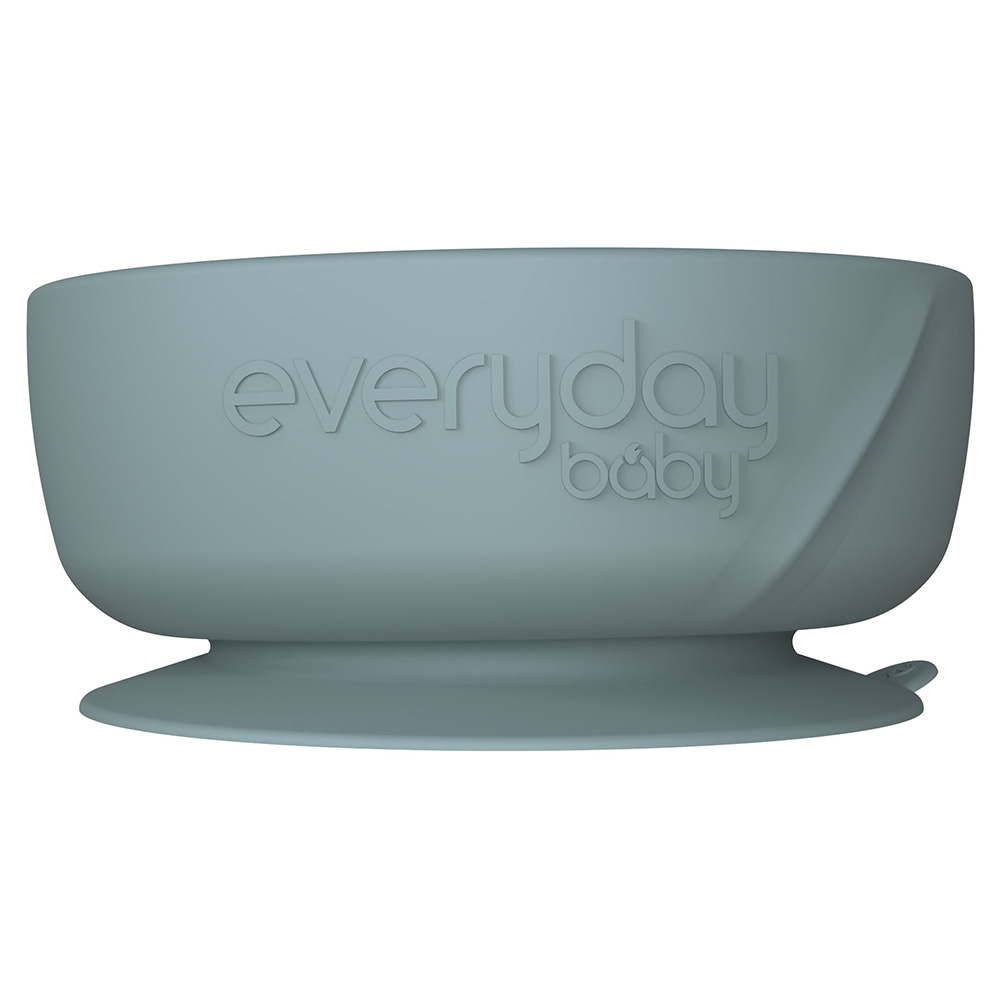 Everyday Baby silikoneskål med sugekop Harmony Green
