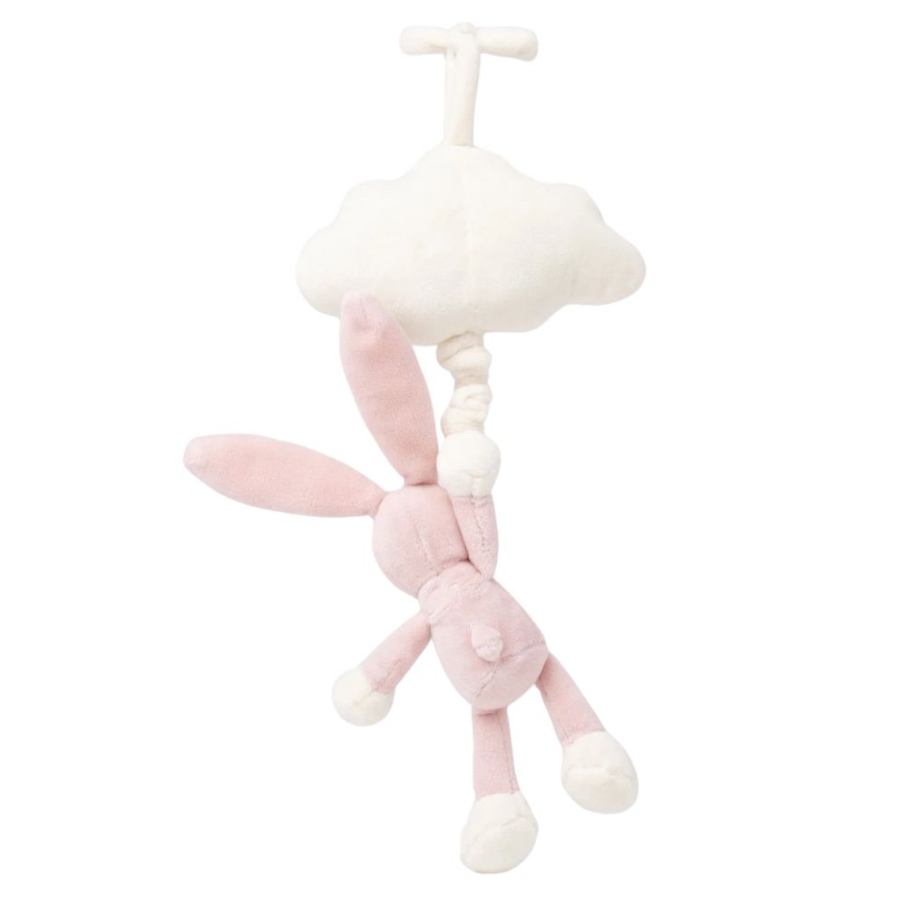 Teddykompaniet Diinglisar Spilledåse Sky Kanin Støvrosa