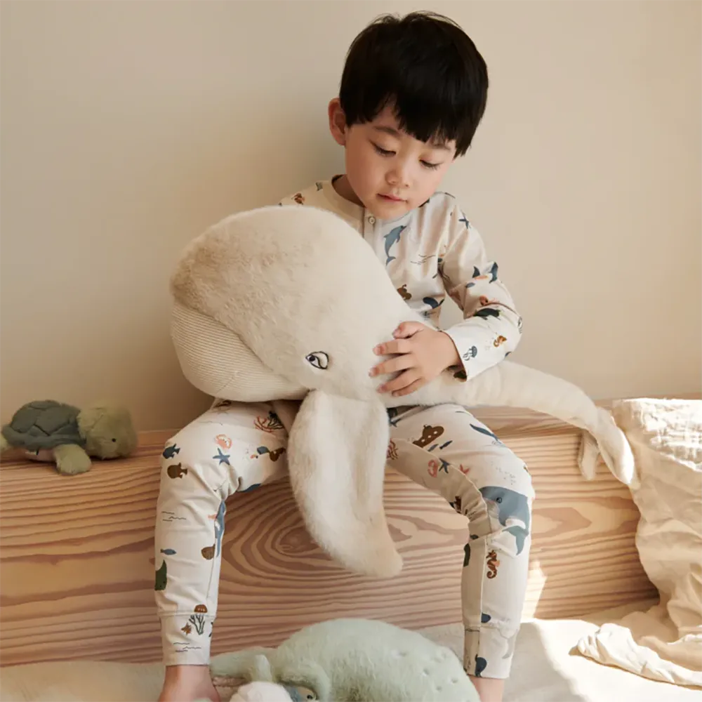 Liewood Berman Whale teddy Mist