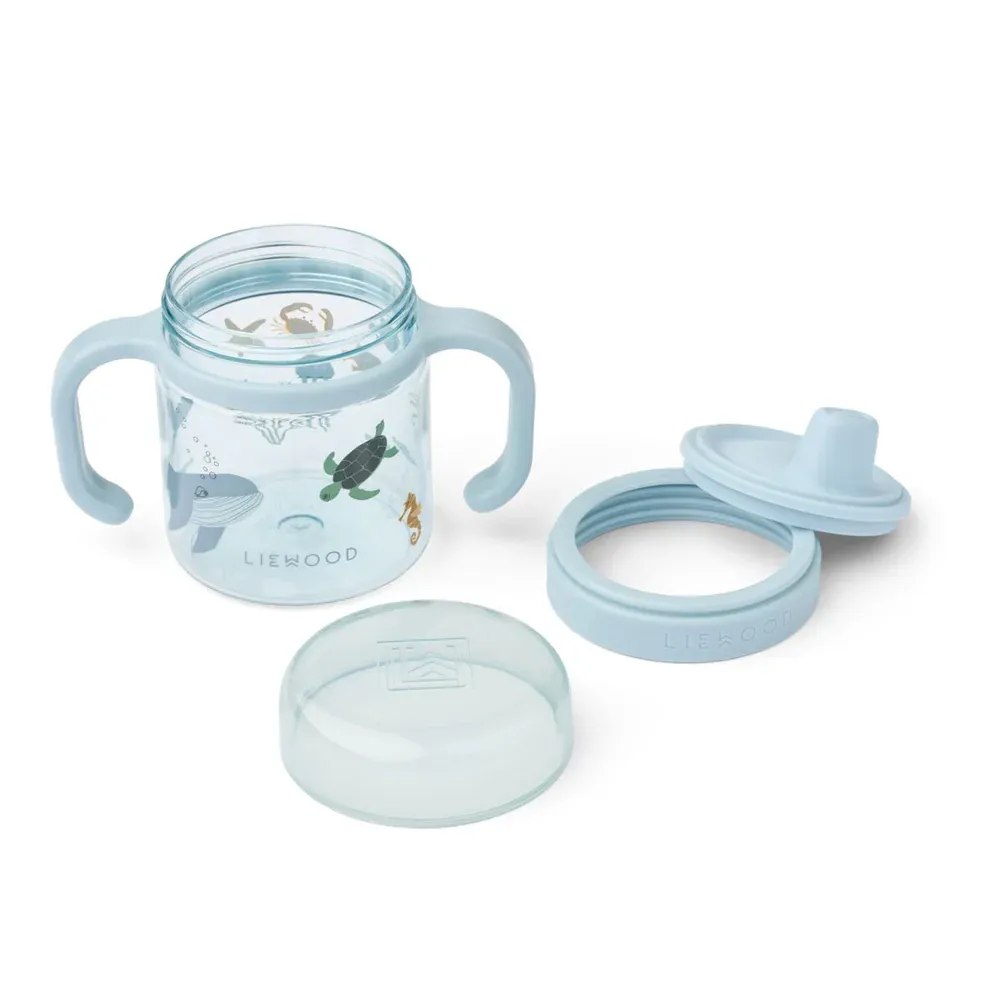 Liewood Kylo Tritan tudkop 280ml Sea creature / Sandy