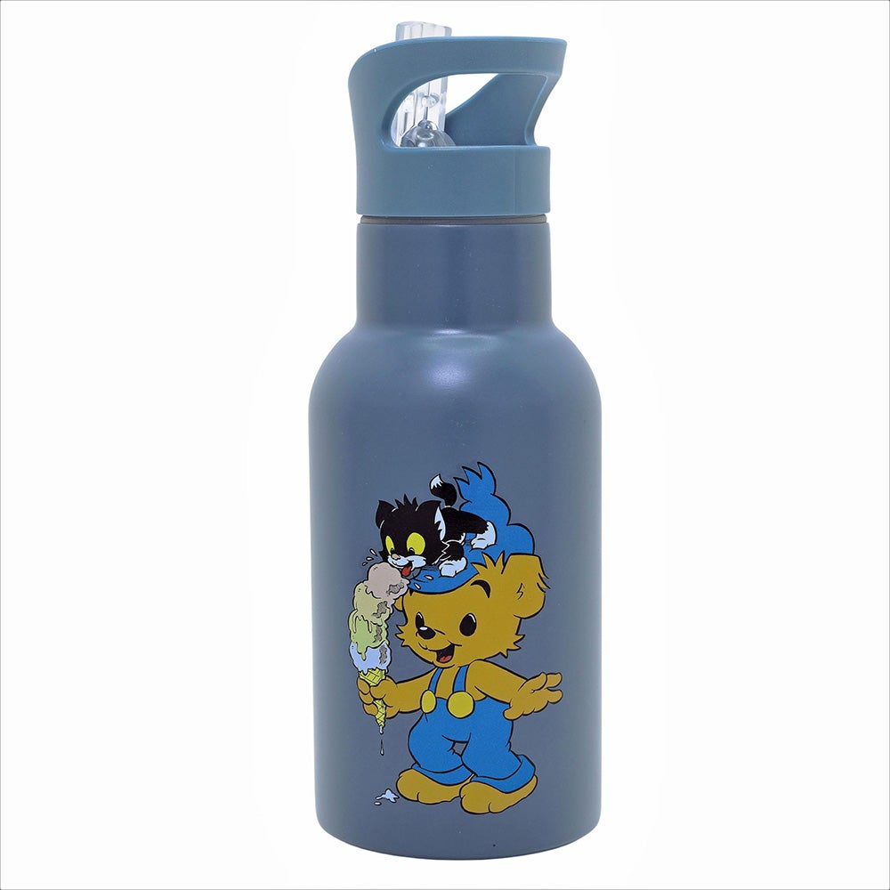 Rätt Start Bamse, vandflaske, benzinblå