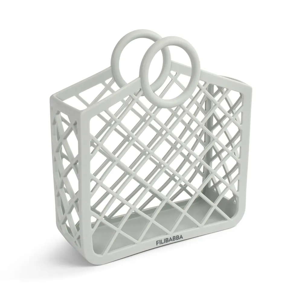 Filibabba Strandtaske i silikone - Pearl Blue