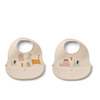 Liewood Ember Hagesmæk 2-pack Cats and Dogs / Sandy