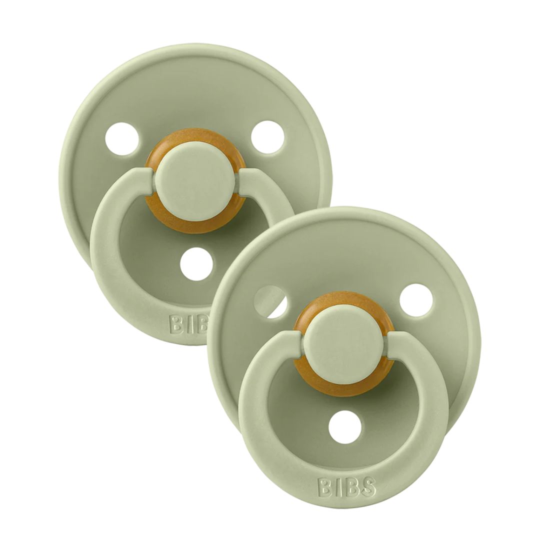 BIBS dug 2-pak 6-18m Sage/Sage