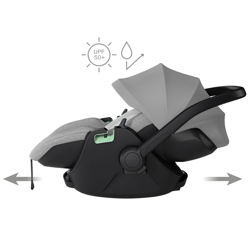 Thule Maple babycover lysegrå
