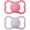  MAM Air Silikone 16-36m Pink 2-pak