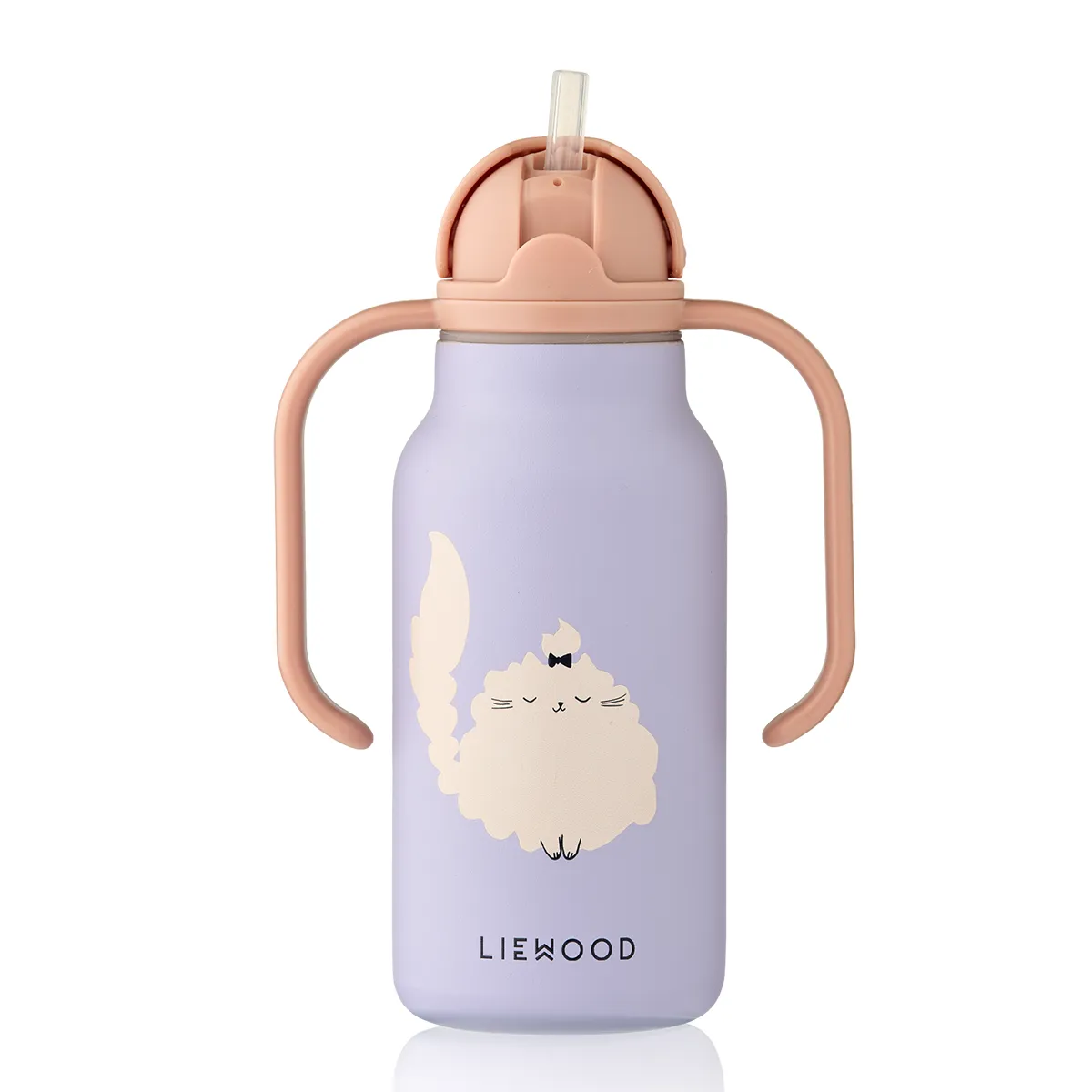 Liewood Kimmie vandflaske 250 ml Cat / Warm lilac