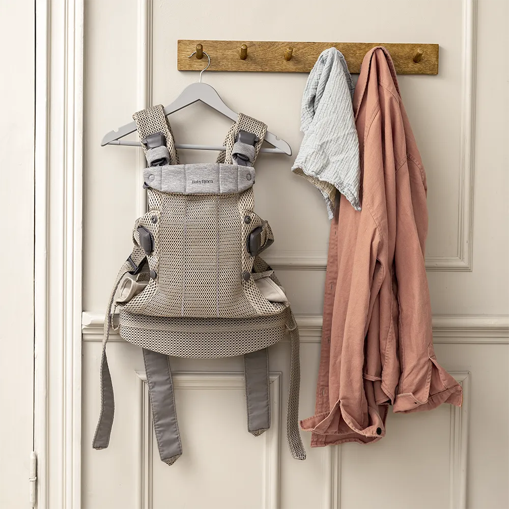 Babybjörn bæresele Harmony 3D Mesh Grey Beige