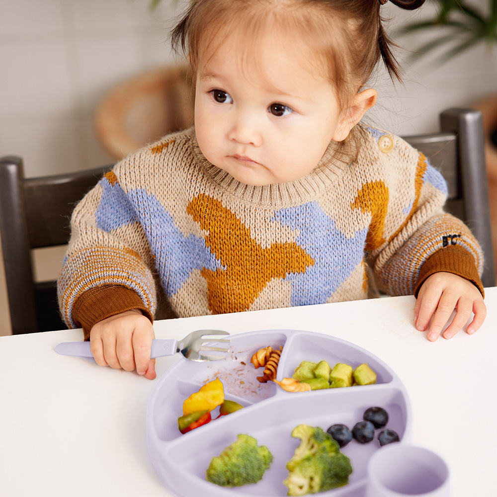 Everyday Baby Silikoneplade med sugekop Light Lavender