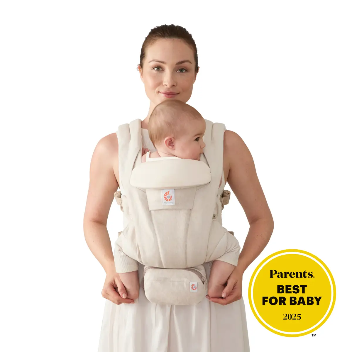 Ergobaby Omni Deluxe Cotton Bæresele - Linen Natural