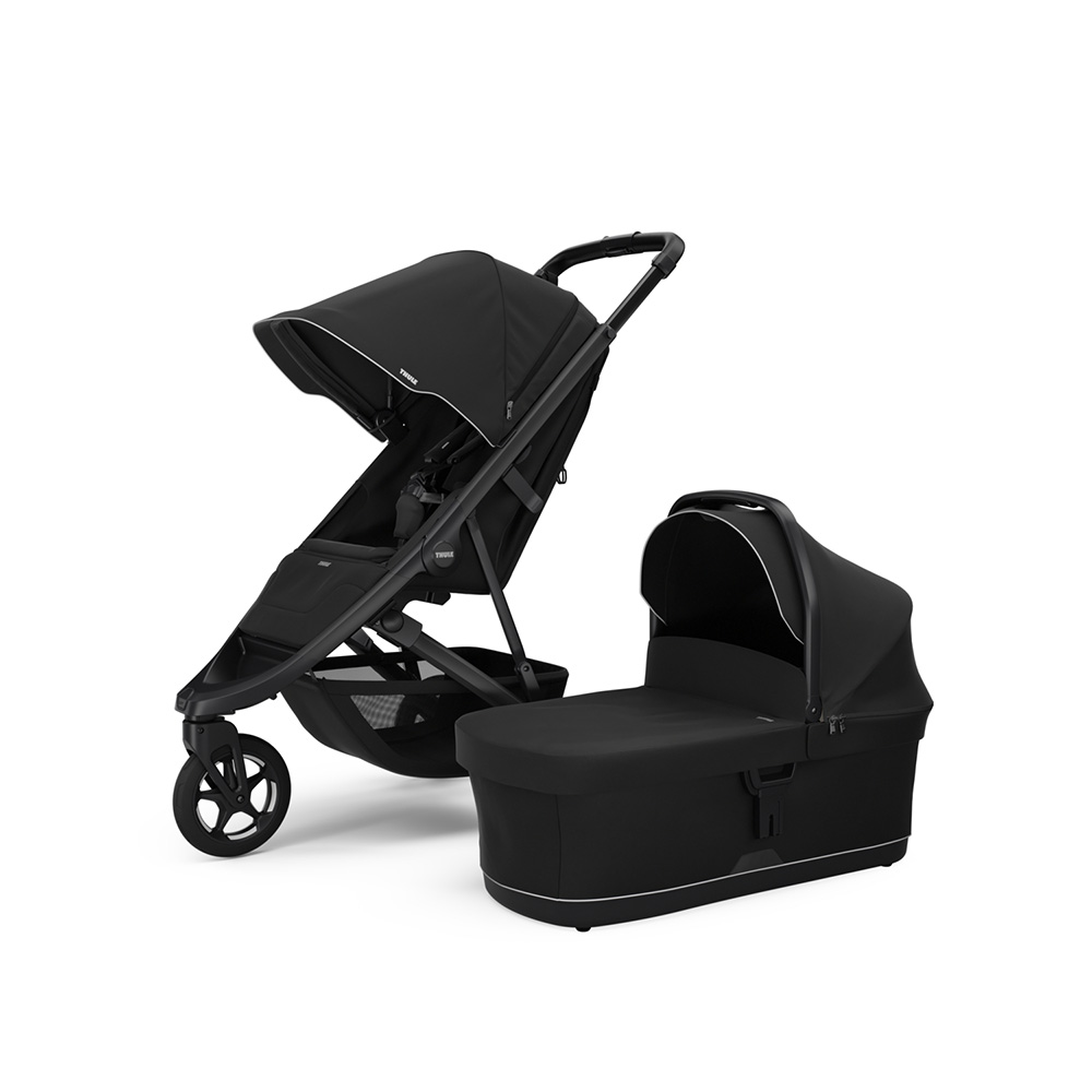 Thule Spring 2 klapvogn Black on Black