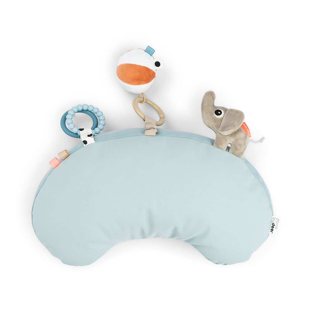 Done by Deer Tummy time aktivitetspude Playground Blue